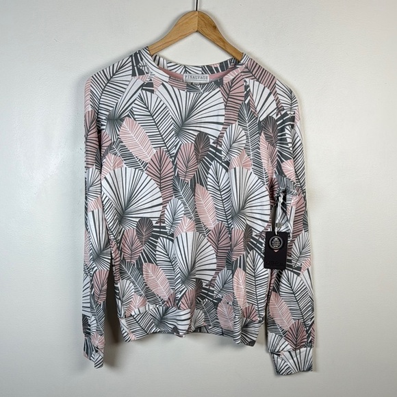 PJ Salvage Tops - PJ Salvage Women’s Loungewear Palm‎ Print Top